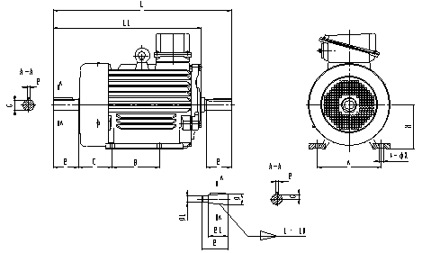 JZR起重及冶金用三相异步电动机